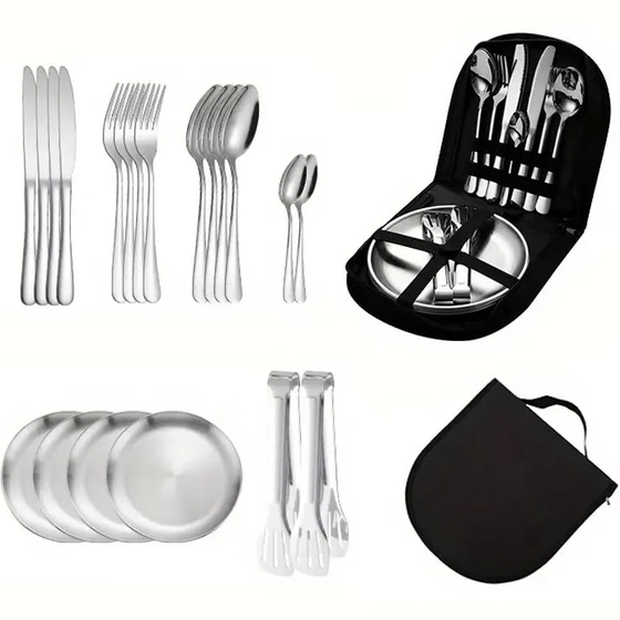 ست استیل چهار نفره|وانیل شاپ